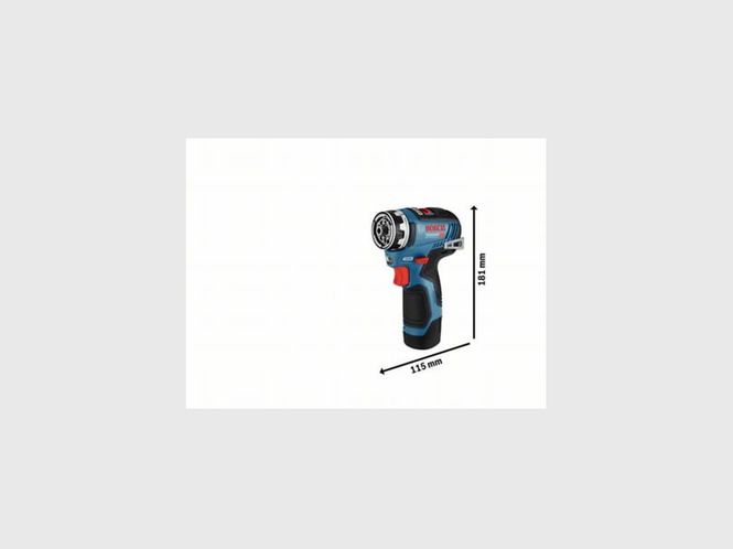 Hovedbilde Bosch Drill GSR 12V-35 FC 2x3,0 AH 4xbor i koffert