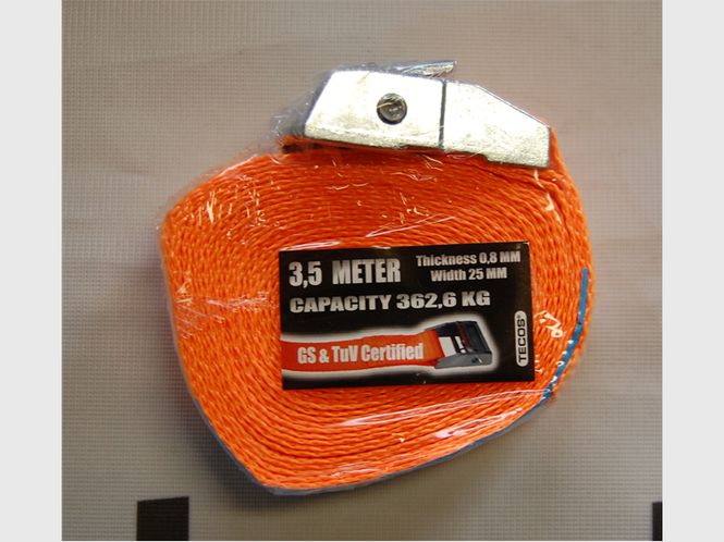 Hovedbilde Lastestrammer 3,5m Oransje 362kg