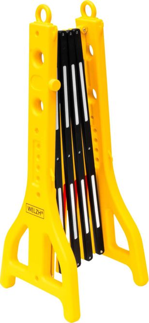 Hovedbilde Sammenleggbar sikkerhetsbarriere i plast for hybrid / el biler og annen sperring, 2500 mm 6286-WW