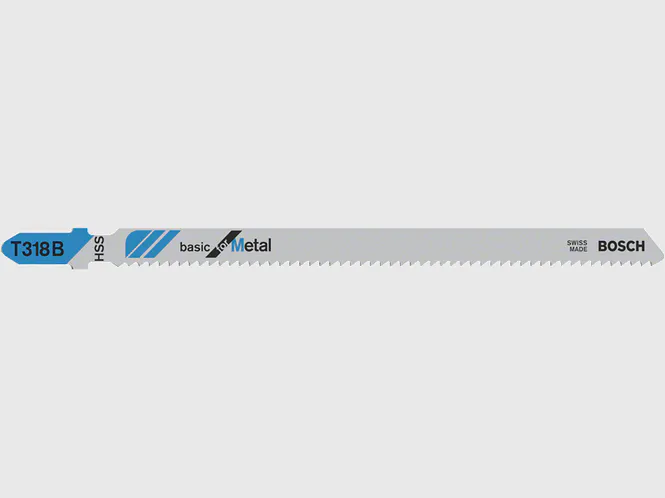 Hovedbilde Bosch Stikksagblad T318B 106mm UNI/MEDI A5 5 stk for metall