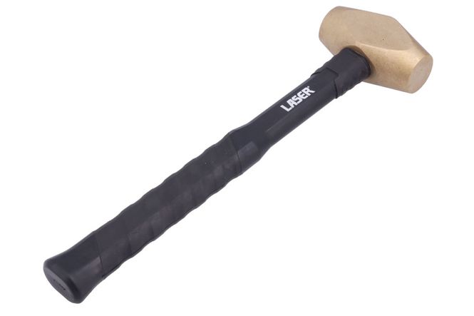Hovedbilde Messinghammer med glassfiberhåndtak 1,2kg 9389