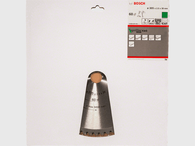 Hovedbilde Bosch Sirkelsagblad Ø305x2,5x30MM 60T -5GR TRE