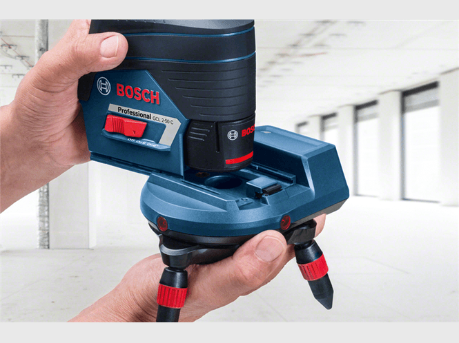 Hovedbilde Bosch Dreieholder for linjelaser. Motorisert RM3