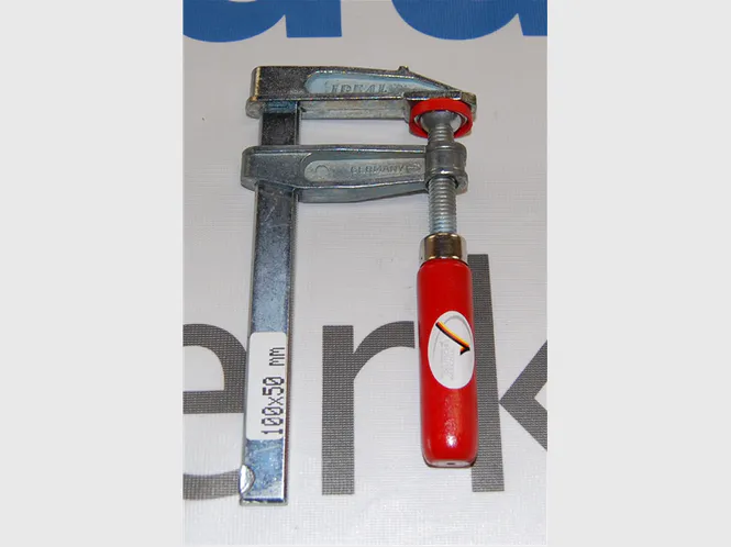Hovedbilde Skruetvinge IDEAL 100x50 Zink plated profil 15x5