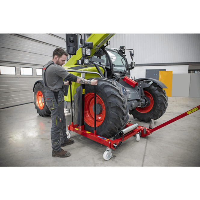 Hovedbilde Hjul tralle for store hjul 1500kg kapasitet W1200T