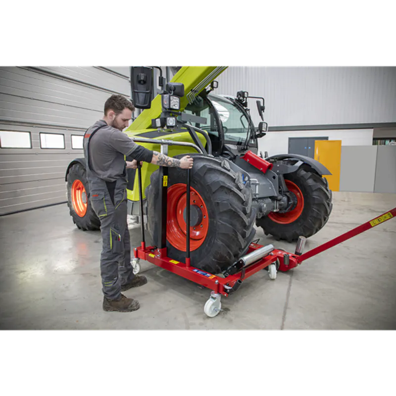 Hjul tralle for store hjul 1500kg kapasitet W1200T