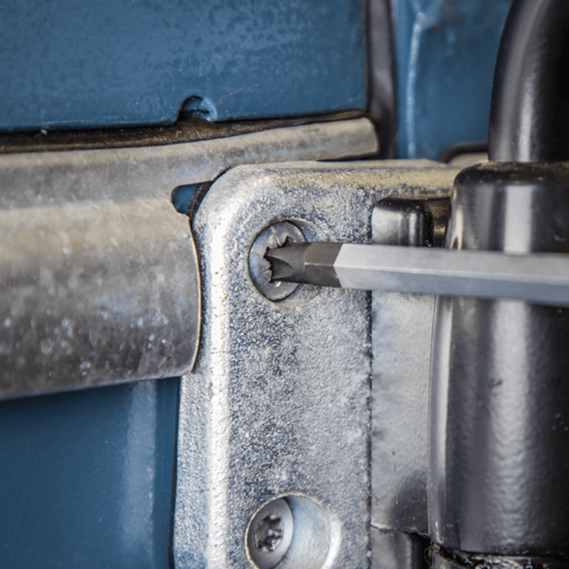 Ekstra lange skrutrekkere med gjennomgående klinge 3stk 450mm AK4942