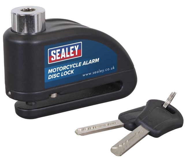 Hovedbilde Motorsykkelalarm skivelås DL505