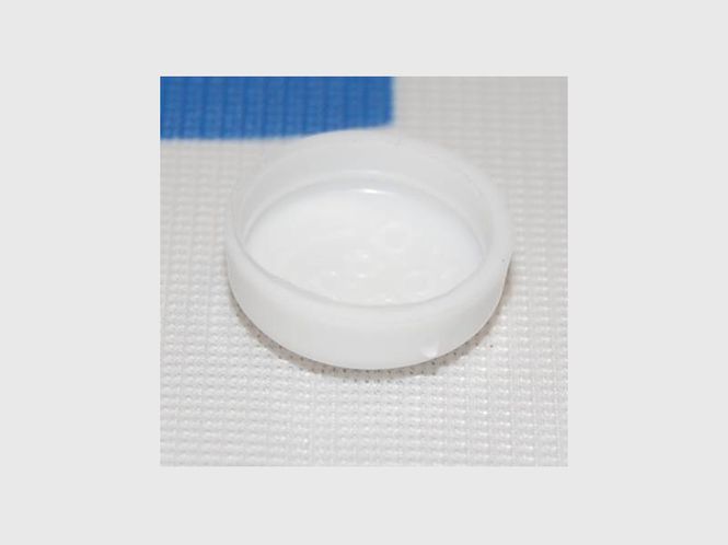 Hovedbilde 12/12-106 Off-White Hette for M5 og M6 (Opp til 13mm) 10stk