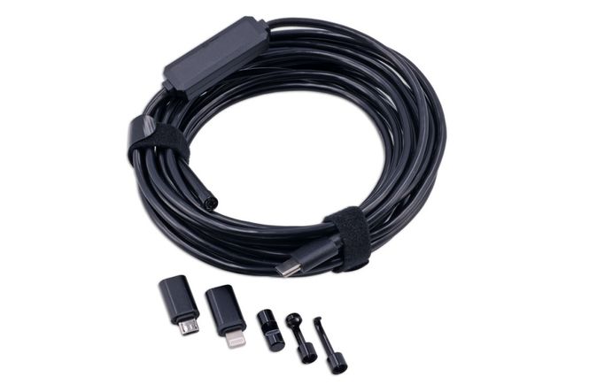 Hovedbilde Digitalt endoskop med 5,5 mm diameter for Android, Mac og iPhone (iOS) 9411