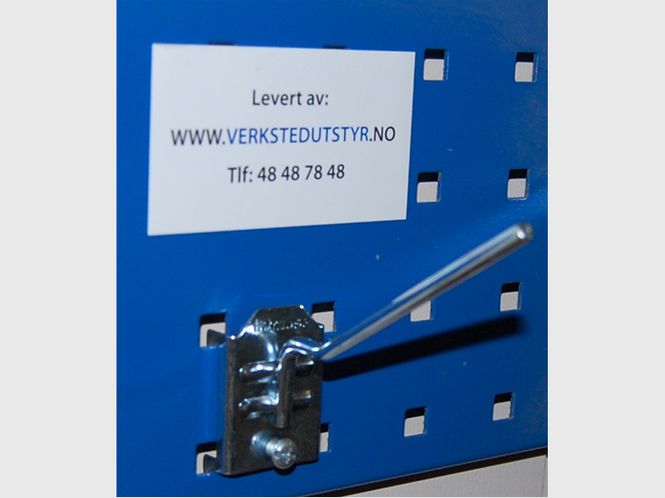 Hovedbilde Enkelkrok vinklet 100mm 74137