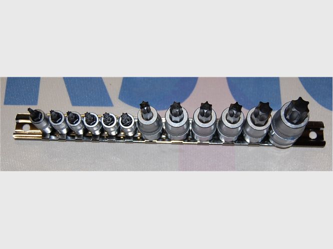 Hovedbilde Torx pipesett 1/4