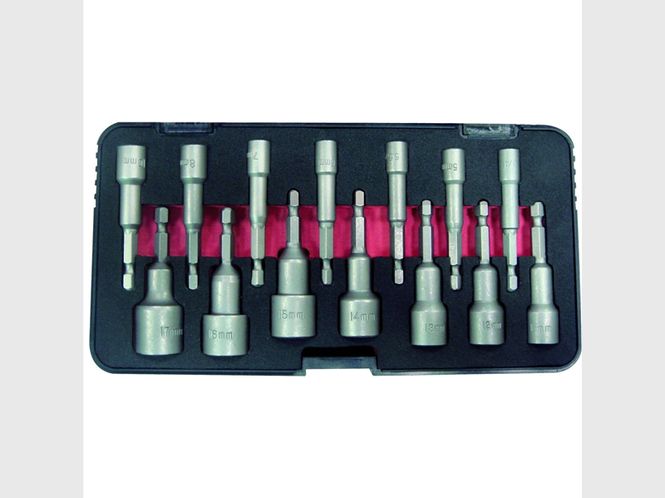Hovedbilde Bitspipesett 14 deler 5-17mm T-B014