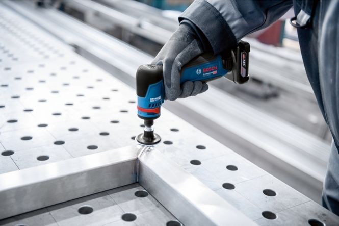 Hovedbilde Bosch slipemaskin vinklet GWG 12V-50 S L-BOXX