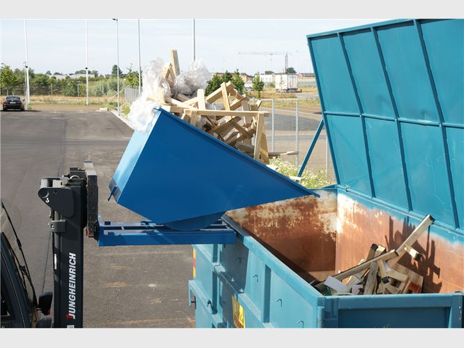 Hovedbilde Tippcontainer Standard 150L Blå