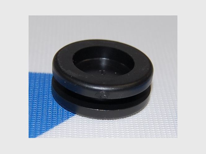 Hovedbilde Kabelgjennomføring med hinne ø9,5x12,5x1,5mm 20stk 03641-20