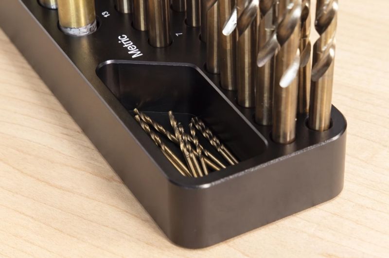 Kraftig bor stativ for 40 stk bor ø1 - ø13mm GDH78
