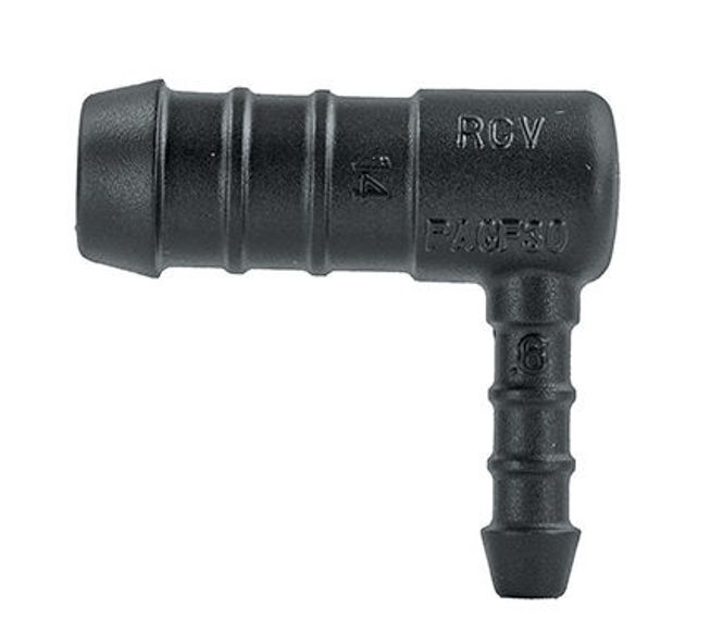Hovedbilde 706C Slangeskjøt L Skjøt 14x6mm 10stk