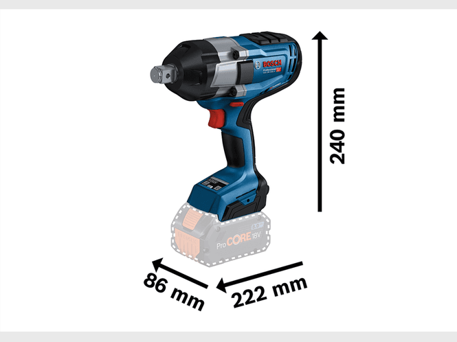 Hovedbilde Bosch Muttertrekker 3/4