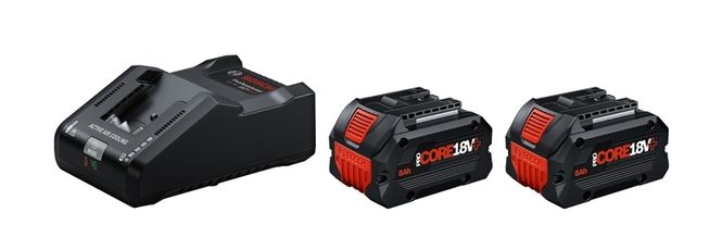 Hovedbilde Bosch Startersett 2xPC18V-Plus 8Ah Gal 18V-160