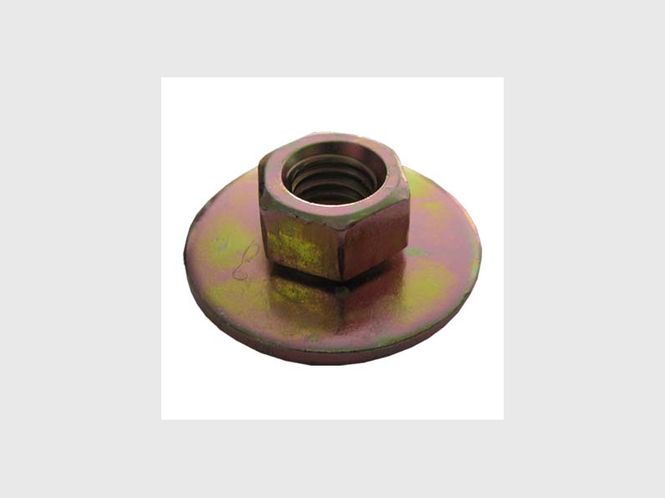 Hovedbilde 6375 Mutter med krave M6 10stk