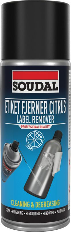 Etikettfjerner Sitrus Soudal 400ml