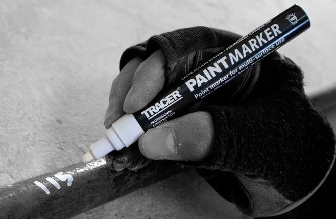 Hovedbilde Tracer paint marker hvit