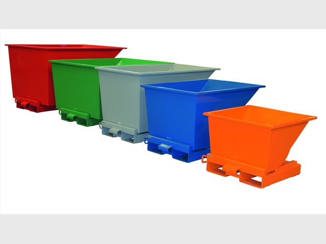 Hovedbilde Tippcontainer Standard 300L Blå