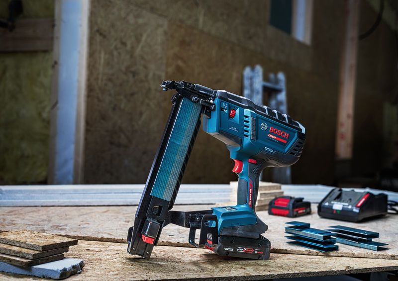 Bosch Krampepistol Expert EXTH18V-50M Solo L-Boxx