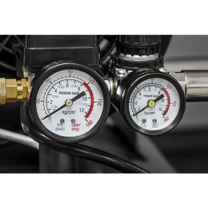 Hovedbilde Kompressor 100L V-Twin direkte drevet 3hp SAC10030VE