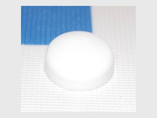 Hovedbilde 12/12-106 Off-White Hette for M5 og M6 (Opp til 13mm) 10stk