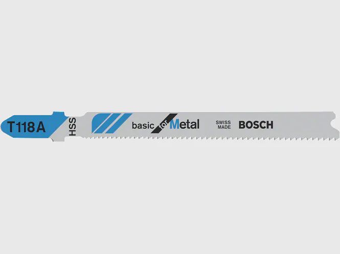Hovedbilde Bosch Stikksagblad T118A 50mm A3 Met/Fint 3 stk