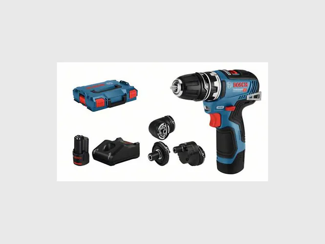 Hovedbilde Bosch Drill GSR 12V-35 FC 2x3,0 AH 4xbor i koffert