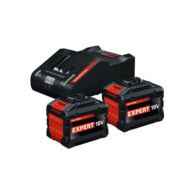 Hovedbilde BOSCH STARTERSETT 18V 2X15AH EXPERT EXAL 18V