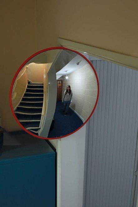 Hovedbilde Trafikkspeil konvekst 600mm sikkerhetsspeil 8067